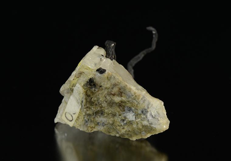 SILVER on CALCITE